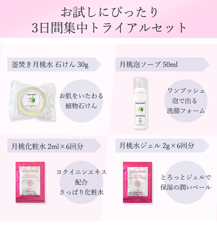 お試しにぴったり!ミニサイズ月桃コスメ